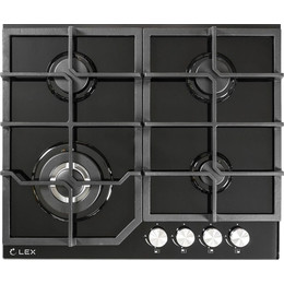 Газовая варочная поверхность Lex GVG 640-1 BL CHAO000176 - фото 