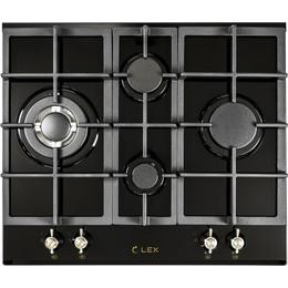 Газовая варочная поверхность Lex GVG 643C BL CHAO000201 - фото 