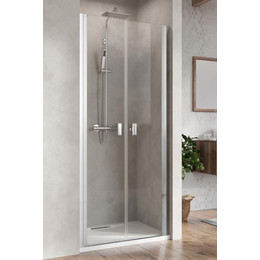 Душевая дверь Radaway Nes 8 DWD I 50L+45R 95 см (стекло 8 мм), хром/прозрачное - фото 