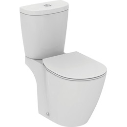 Унитаз-компакт безободковый Ideal Standard Connect AquaBlade E042901+E785601 - фото 