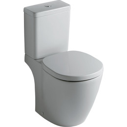 Унитаз-компакт безободковый Ideal Standard Connect AquaBlade E042901+E797001 - фото 