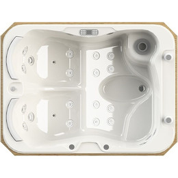 Спа бассейн Радомир Мишель 205х155 см, перламутр - фото 