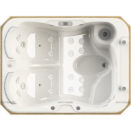 СПА БАССЕЙН Радомир Мишель 205х155 см, белый - фото 