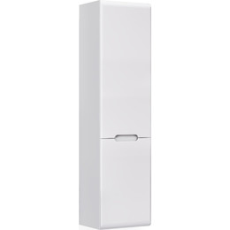 Пенал подвесной Jorno Moduo Slim 33 см Mod.04.115/P/W, белый - фото 