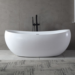 Ванна отдельностоящая Abber AB9236 170x80 см - фото 