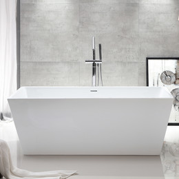 Ванна отдельностоящая Abber AB9224-1.7 170x80 см, Размер - мм: 1700х800 - фото 