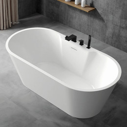 Ванна отдельностоящая Abber AB9299-1.7 170x80 см, Размер - мм: 1700х800 - фото 