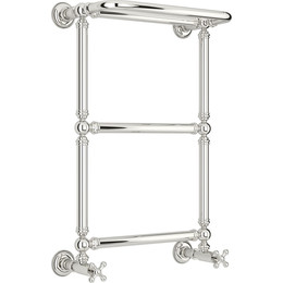 Полотенцесушитель водяной Сунержа Ренессанс 1386 с полкой П3 650х400 мм 00-0281-6640 - фото 