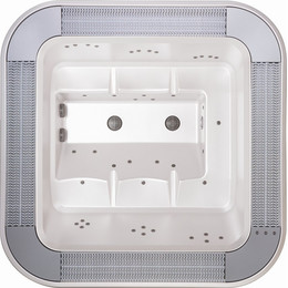 Спа бассейн USSPA Profi Spa Divan 252х252 см, для коммерческого использования - фото 