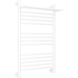 Полотенцесушитель водяной Сунержа Богема с полкой+ П14 800х500 мм 30-0223-8050, белый матовый - фото 