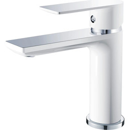 Смеситель для раковины Haiba HB10505-8, белый/хром - фото 