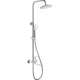 Душевая стойка Haiba HB24557-8, белый/хром - фото 