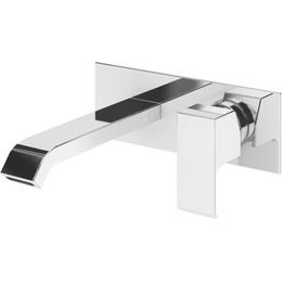 Смеситель для раковины настенный Cezares PORTA-BLI-01-W0, Цвет производителя: хром - фото 