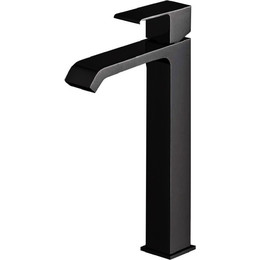 Смеситель для раковины высокий Cezares PORTA-LC-NOP, черный, Цвет производителя: чёрный - фото 