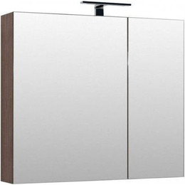 Зеркало-шкаф Aquanet Нью-Йорк 100 см 203955, орех - фото 