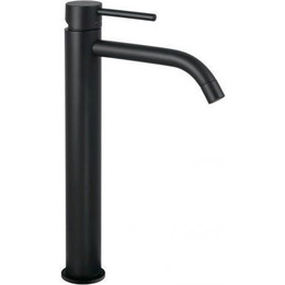Смеситель для раковины высокий Paffoni Light LIG081NO, чёрный матовый - фото 