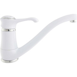 Смеситель для кухни Emmevi Tiffany BC6095, белый/хром - фото 