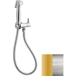 Набор для гигиенического душа Emmevi CO132 без смесителя (на 1 воду) хром/золото - фото 