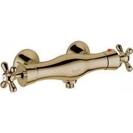 Смеситель для душа с термостатом Emmevi Deco Classic BR12300, бронза - фото 