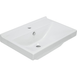 Раковина врезная на столешницу Sanita Luxe Fest WB.FN/Fest/60-C/WHT.G/S1 60 см - фото 