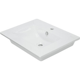Раковина врезная Sanita Luxe QUADRO 60 см WB.FN/Quadro/60-C/WHT.G/S1 - фото 