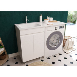 Тумба напольная с раковиной-столешницей Эстет Barcelona Luxe 120 см LФР-00007065 - фото 