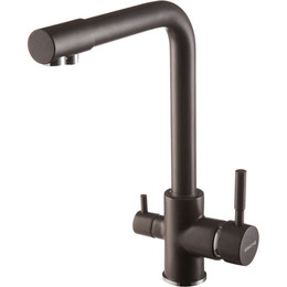 Смеситель для кухни Акватон Руан 1AX004FCXX280, кофе - фото 