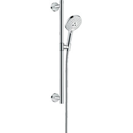 Душевой гарнитур Hansgrohe Raindance Select S 120 3jet 65 см 26320400, белый/хром - фото 