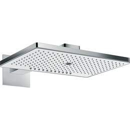 Верхний душ Hansgrohe Rainmaker Select 460 3jet 24007400, латунь/стекло, белый/хром - фото 