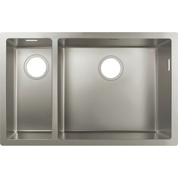 Кухонная мойка Hansgrohe S71 S719-U655 43429800, нержавеющая сталь - фото 