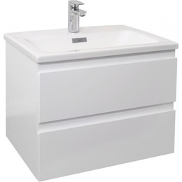 Тумба подвесная с раковиной Jacob Delafon Madeleine 60 см EB2052-J51, белый матовый - фото 