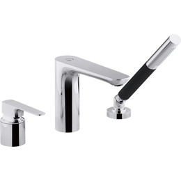 Смеситель для ванны Jacob Delafon Aleo+ E72330-CP - фото 