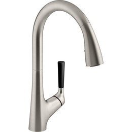 Смеситель для кухни Jacob Delafon Malleco E562-VS, матовая сталь - фото 