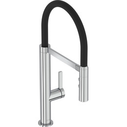 Смеситель для кухни Jacob Delafon Raphael E23311-CP, хром/черный - фото 