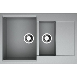Кухонная мойка Omoikiri Daisen 78-2-GR 4993332, leningrad grey, Цвет производителя: Leningrad Grey - фото 