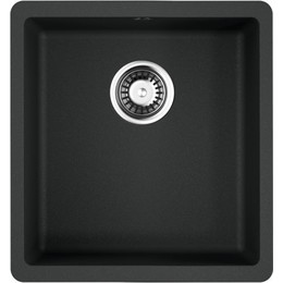 Кухонная мойка Omoikiri Kata 40-U-BL 4993396, чёрный, Цвет производителя: чёрный - фото 