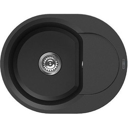 Кухонная мойка Omoikiri Sakaime 60E-BL 4993120, чёрный, Цвет производителя: чёрный - фото 