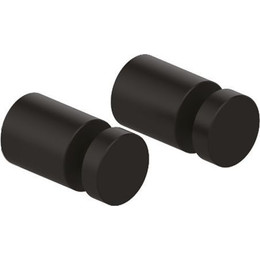 Двойной крючок Iddis Petite PET2SB1i41, цвет чёрный матовый - фото 