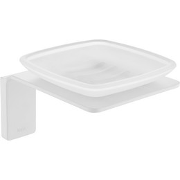 Мыльница Iddis Slide SLIWTG0i42, цвет белый - фото 