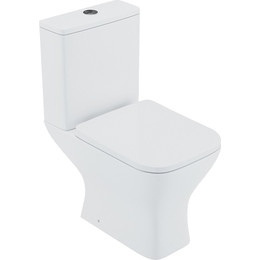 Унитаз-компакт безободковый Iddis Torr TORRDSEi24 с крышкой микролифт - фото 