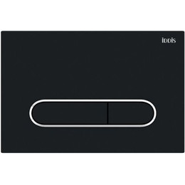 Кнопка смыва Iddis Unifix UNI71MBi77, черный матовый - фото 