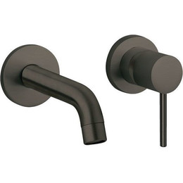 Смеситель для раковины настенный Paini Cox 78PZ208, чёрный матовый - фото 