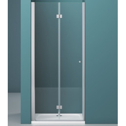 Душевая дверь BelBagno 90 см ALBANO-BS-12-90-C-Cr, хром/прозрачное - фото 