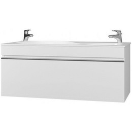 Тумба подвесная с раковиной Velvex Otto 100 см tpOTT.100-21.11, белый - фото 