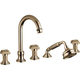 Смеситель для ванны Cezares OLIMP-BVD-02-O, бронза, Цвет производителя: бронза - фото 