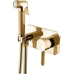 Набор для гигиенического душа Cezares OLIMP-DIF-03/24-L, золото, Цвет производителя: золото - фото 