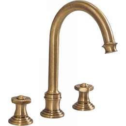 Смеситель для раковины Cezares APHRODITE-BLS2-A-02-S1, бронза, Цвет производителя: бронза - фото 