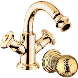 Смеситель для биде Cezares APHRODITE-BS2-03/24-M, золото, Цвет производителя: золото - фото 