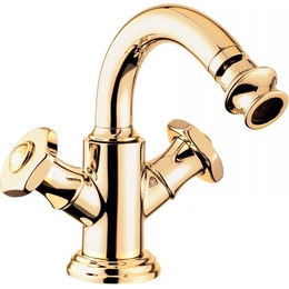 Смеситель для биде Cezares APHRODITE-BS2-03/24-S1, золото, Цвет производителя: золото - фото 