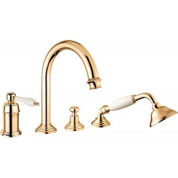 Смеситель для ванны Cezares APHRODITE-BVDM-03/24-Bi, золото, Цвет производителя: золото - фото 